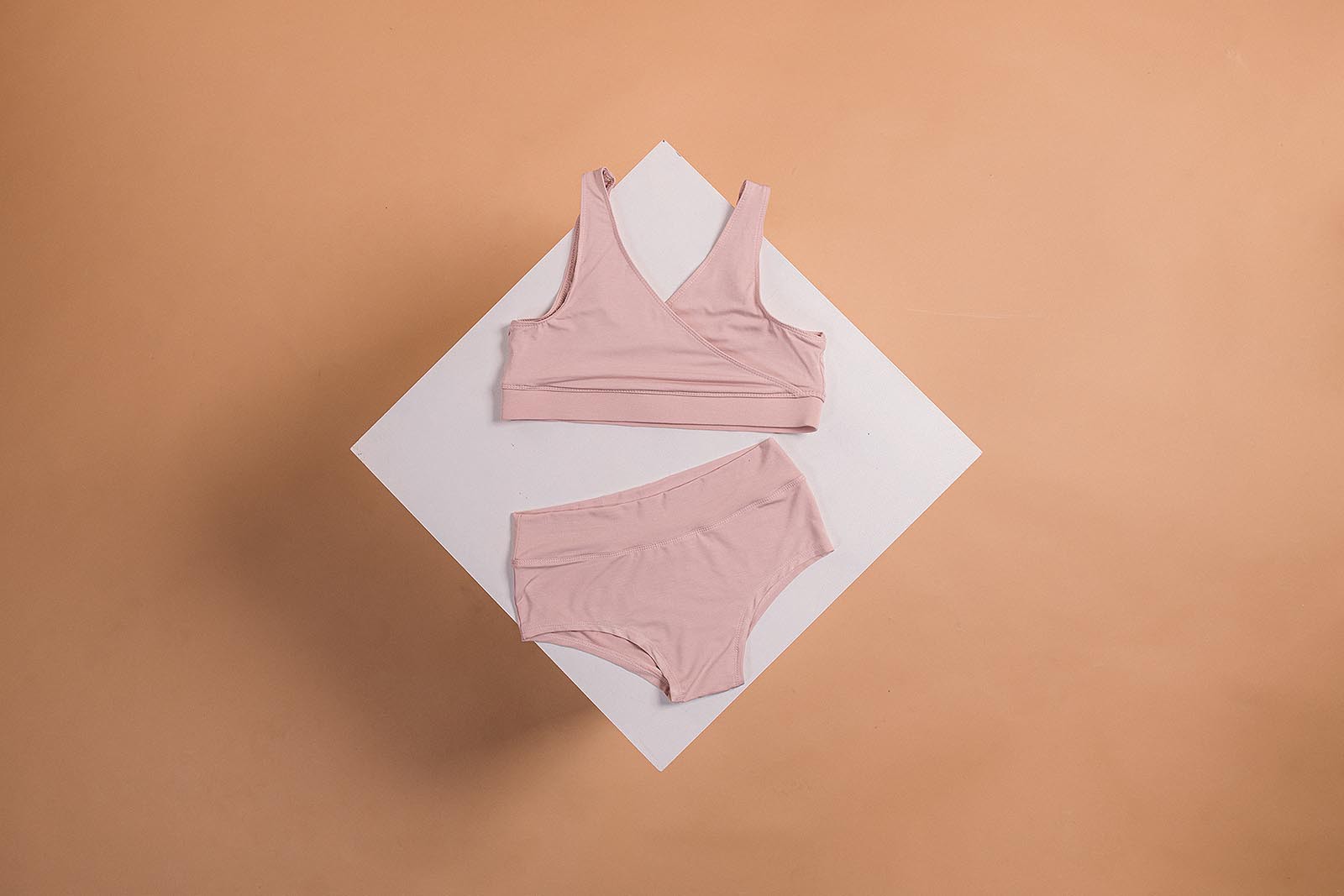 D�msk� top Kiara nude pink