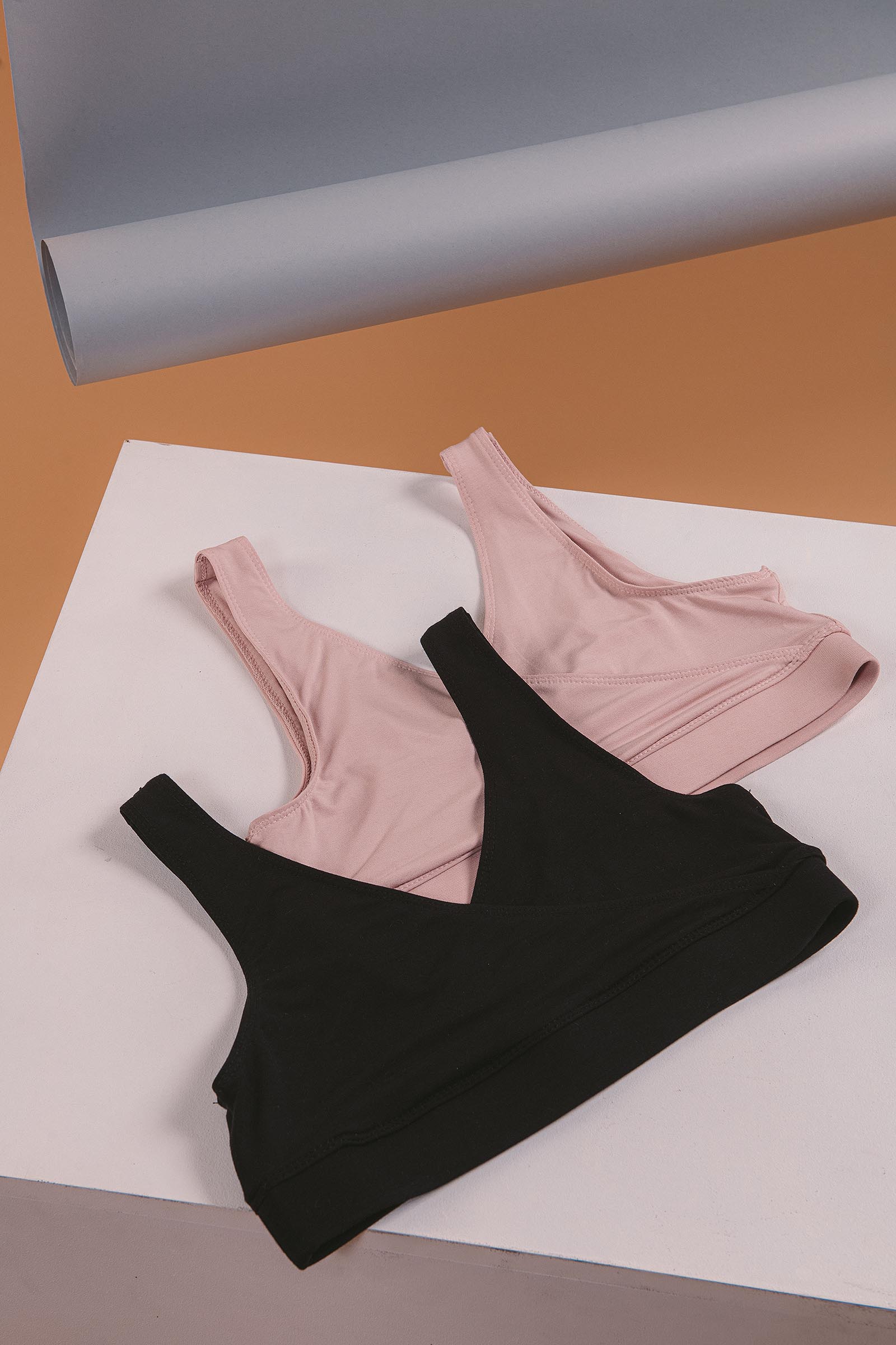D�msk� top Kiara nude pink