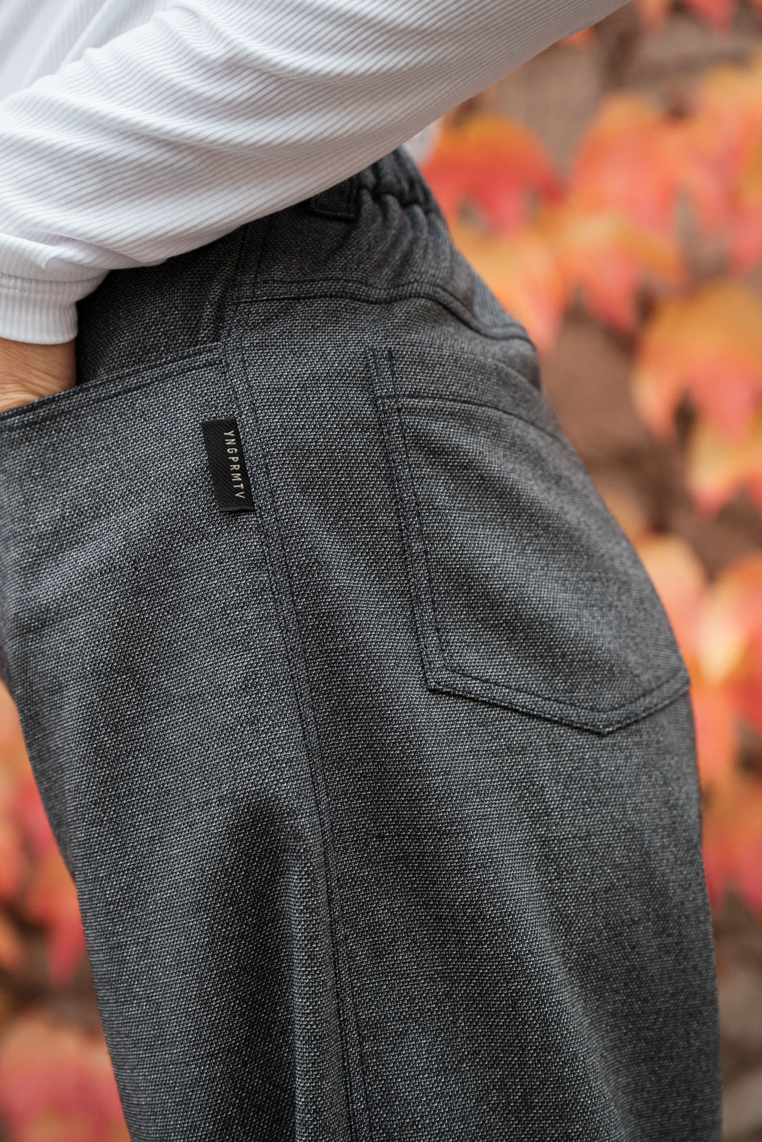 Kalhoty a �ortky Mona wool ash blue