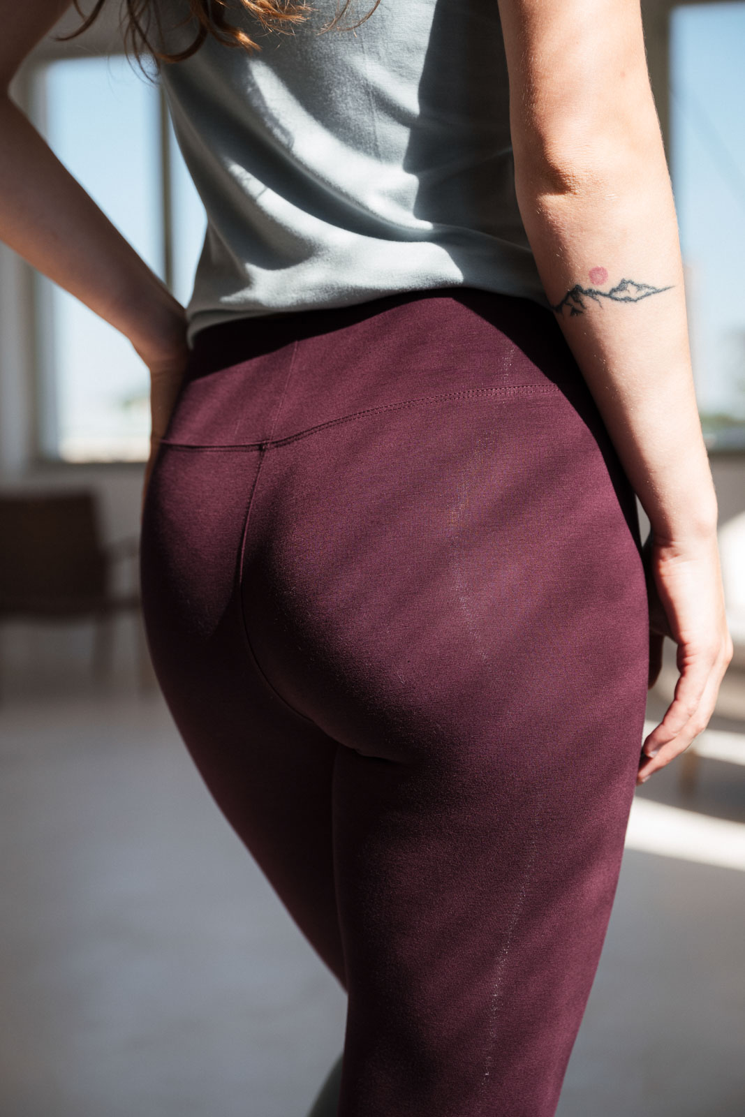 Bambusov� leg�ny Yin cherry/sage
