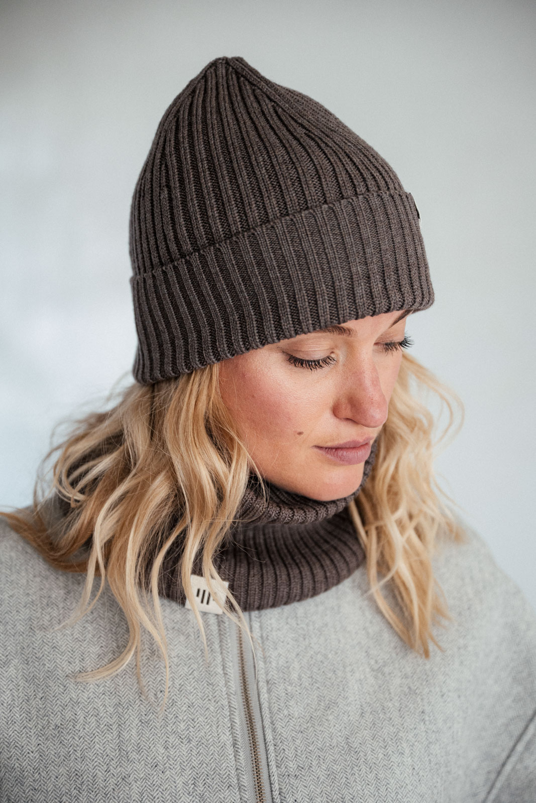 kulich merino Kulich merino RIB mocha cashwool