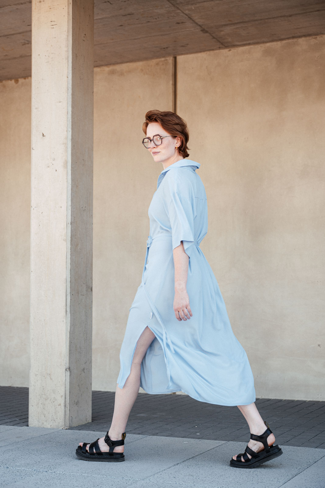 �aty & sukn� Ginna sky blue