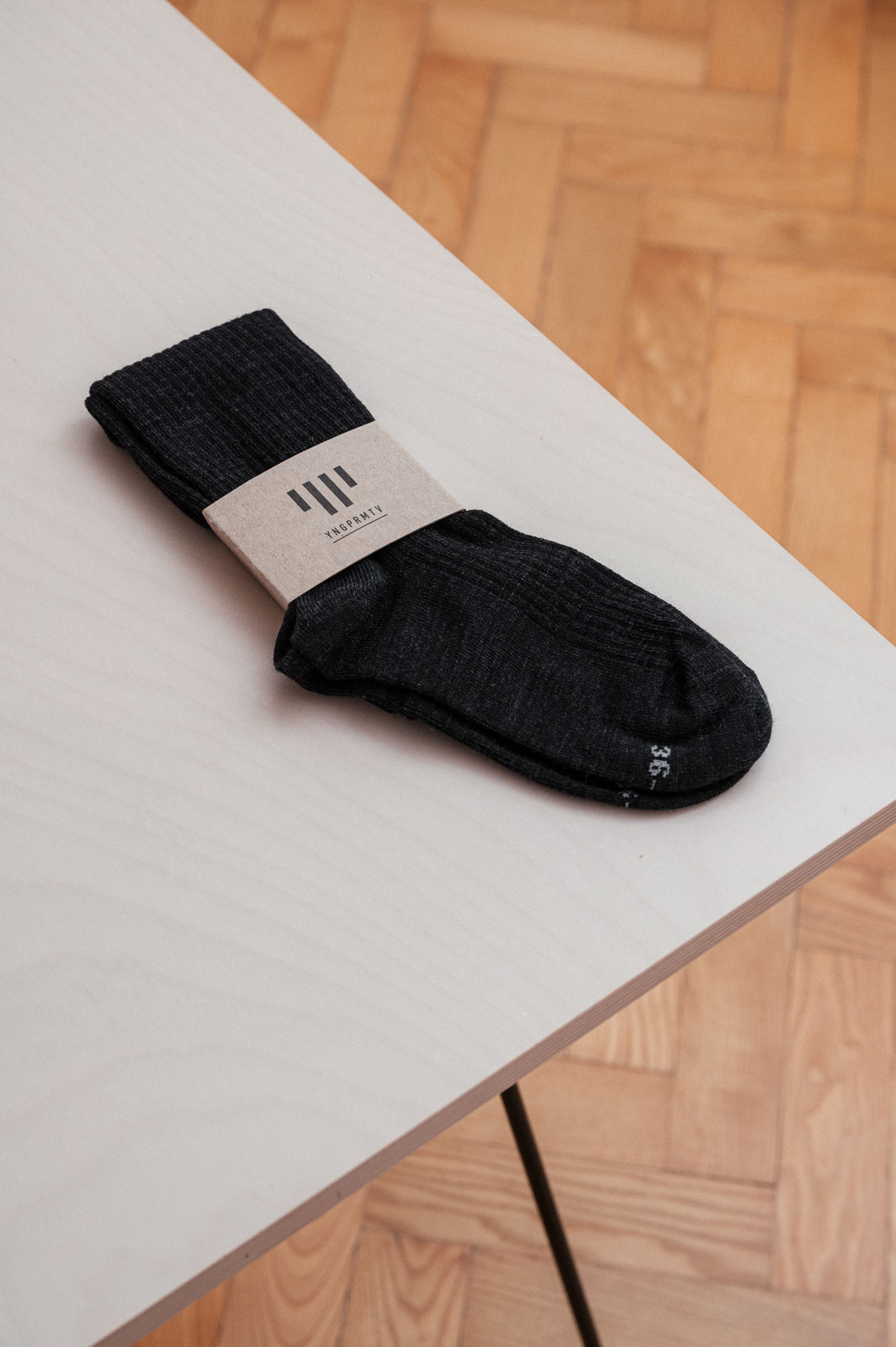 Pono�ky Podkolenky Merino antracit