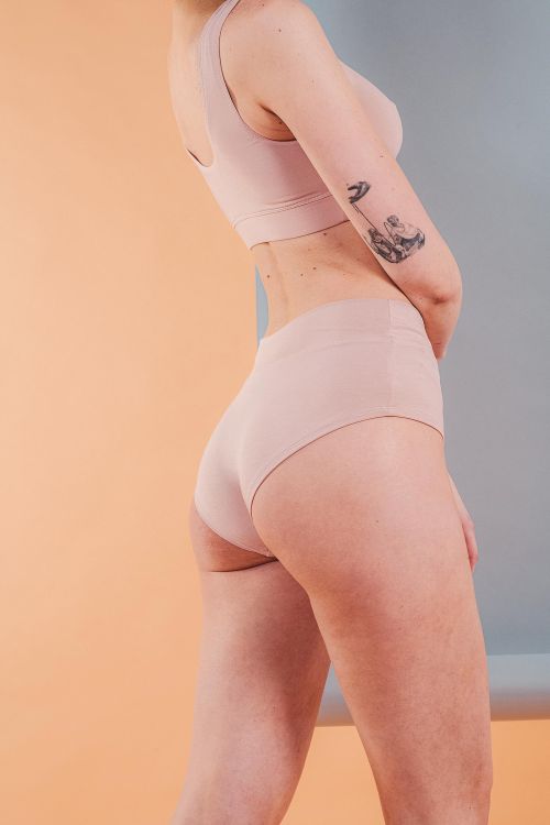 D�msk� kalhotky Ida nude pink