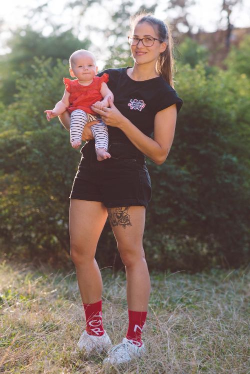 tri�ka a halenky Mama �ern�