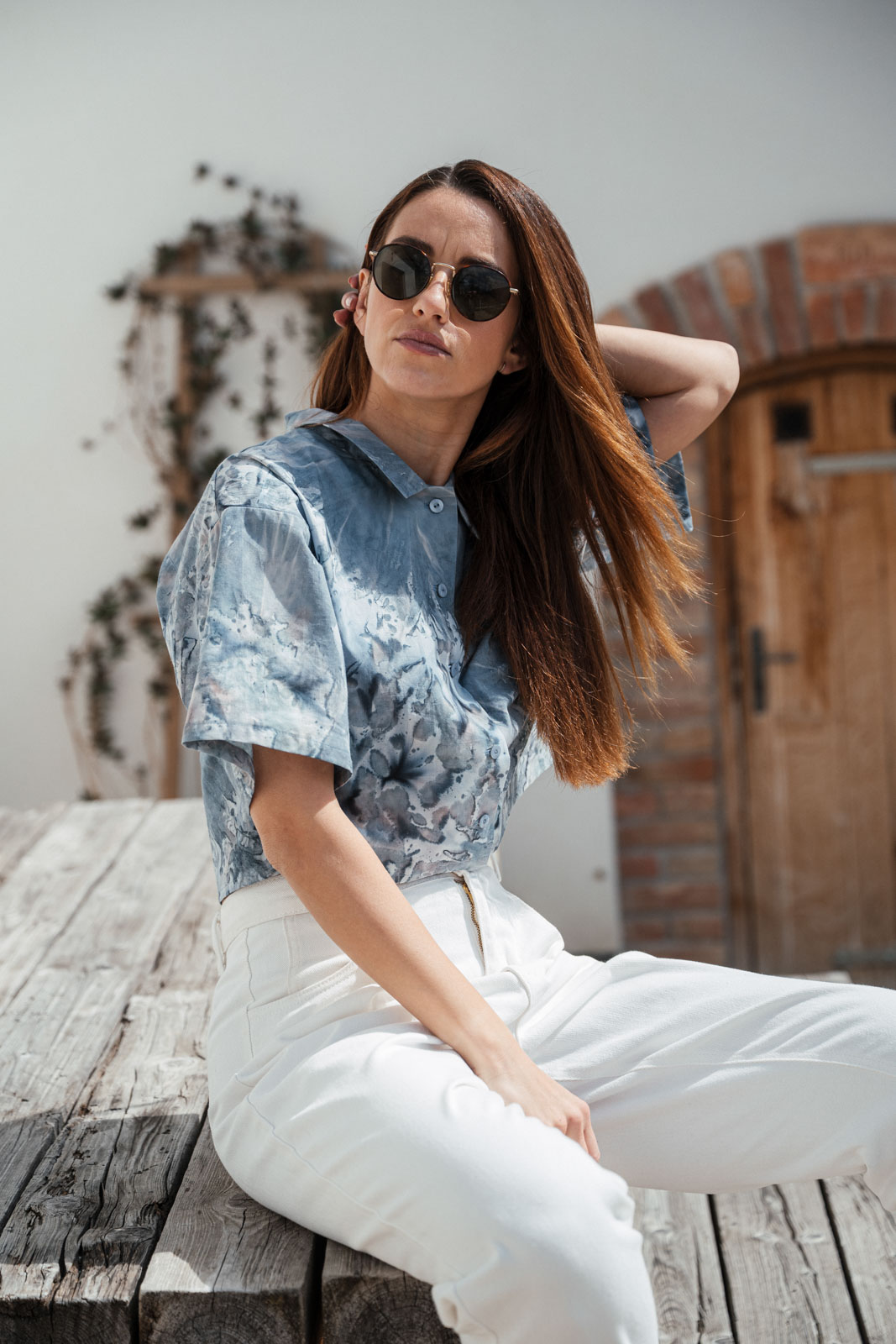Ko�ile Uma ocean batik